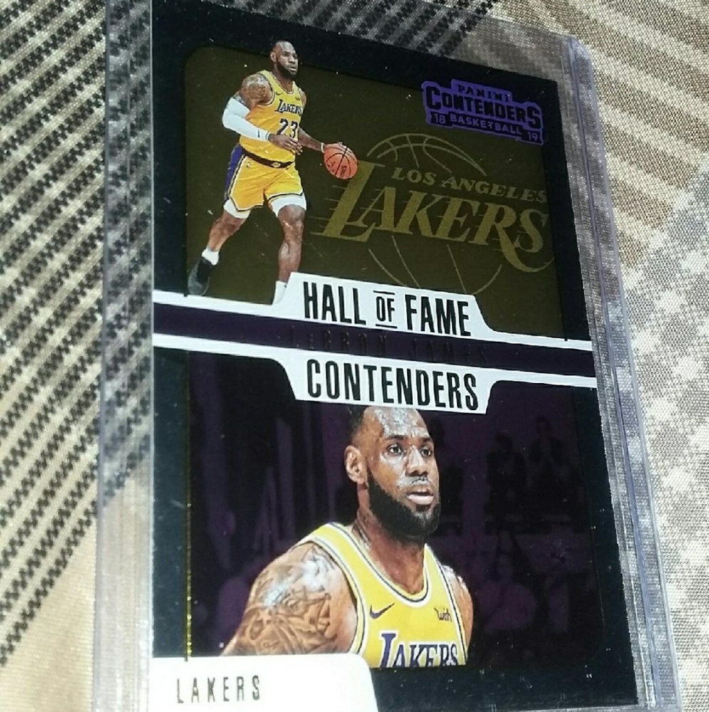 Lebron James Foil L.A. Lakers card
